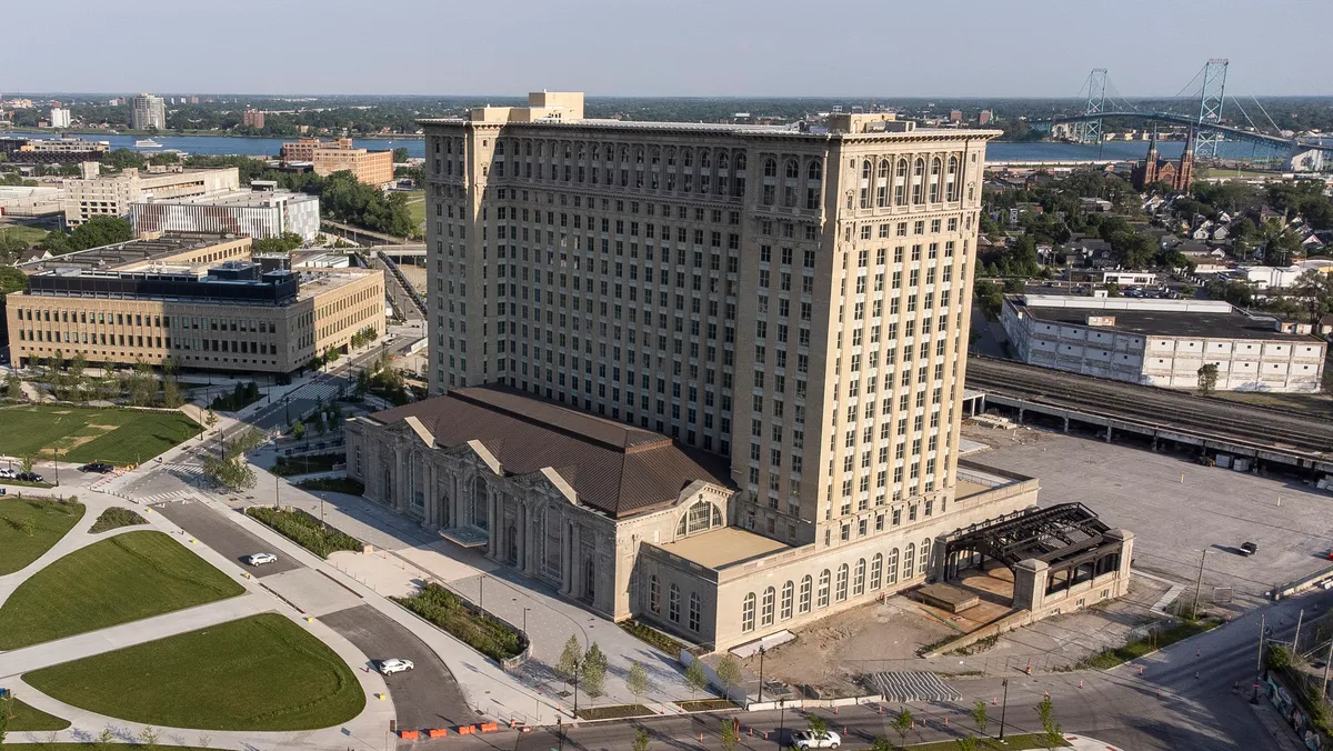 Featured image for Eminem-Produced Concert Revives Detroit's Historic Michigan Central Station