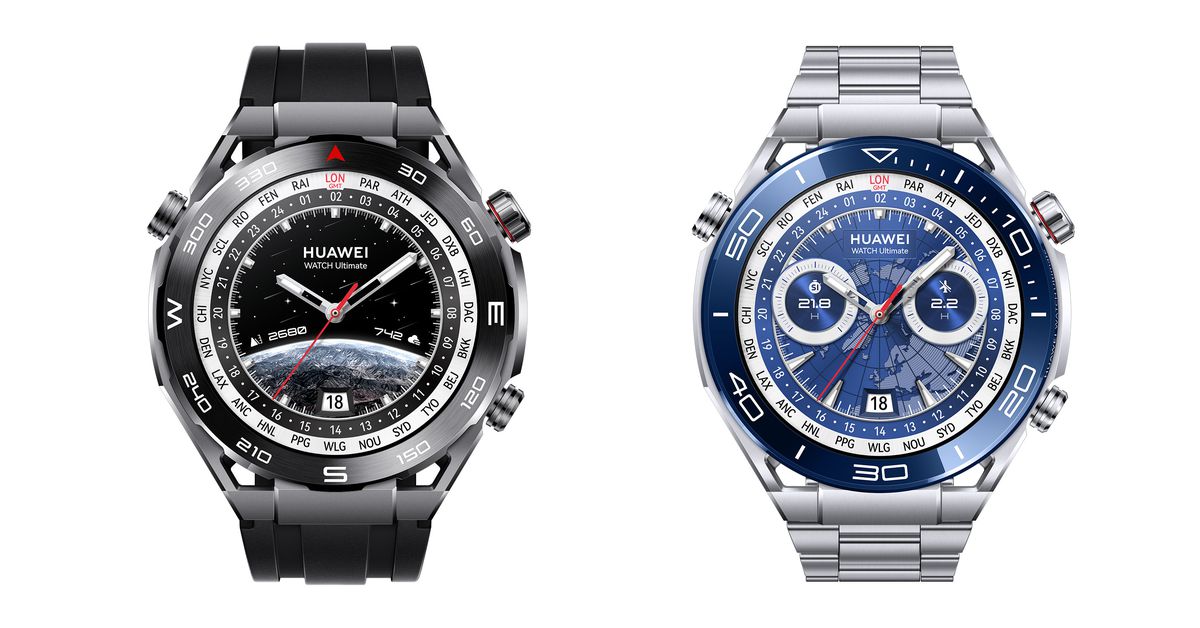 Huawei's Watch Takes on Apple's Ultra.