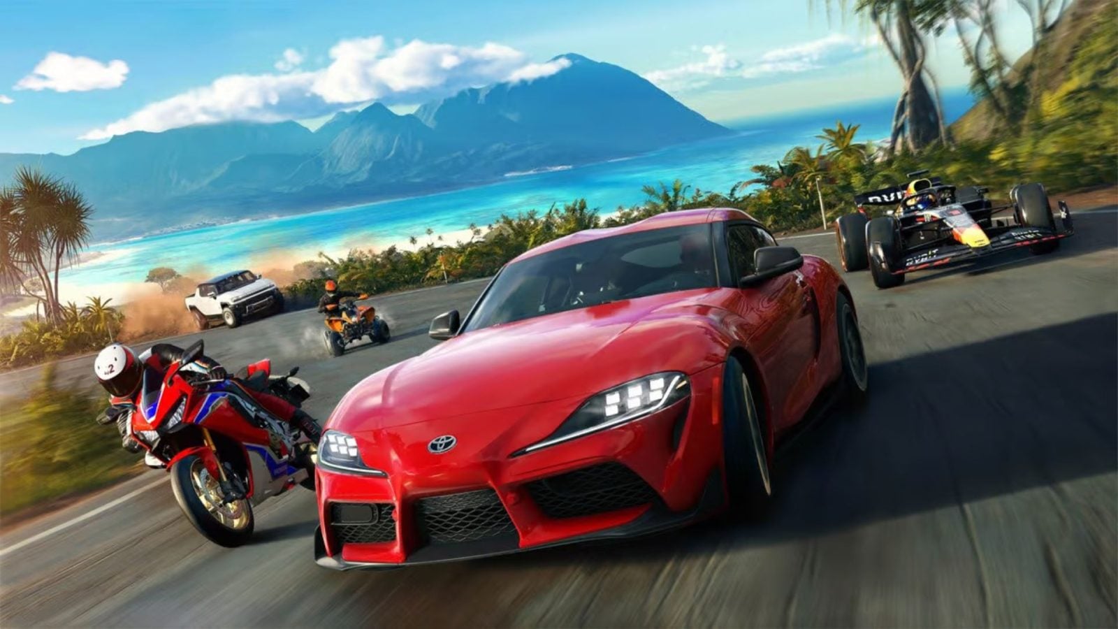 Featured image for "The Crew Motorfest: Leaked Achievements, Developer Dig, PS5 Expectations, Steam Deck Possibility, and Amazon-Exclusive Edition"
