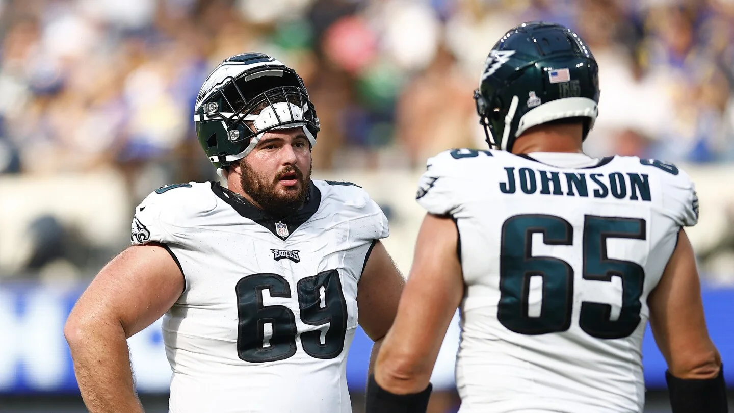 Eagles' O-line could face major shakeup as Johnson and Dickerson weigh retirement