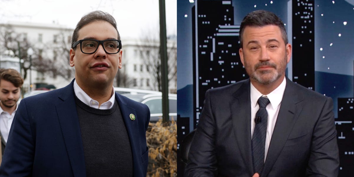 George Santos Files Lawsuit Against Jimmy Kimmel for Misuse of Cameo Videos