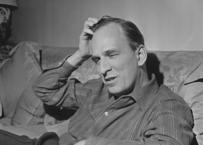 Featured image for Stellan Skarsgård Claims Ingmar Bergman Cried at Hitler's Death, Sparking Controversy