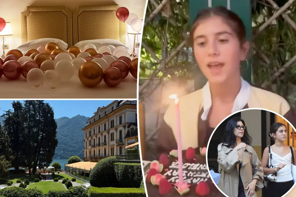 Featured image for Kourtney Kardashian’s Daughter Penelope Celebrates 13th Birthday Abroad