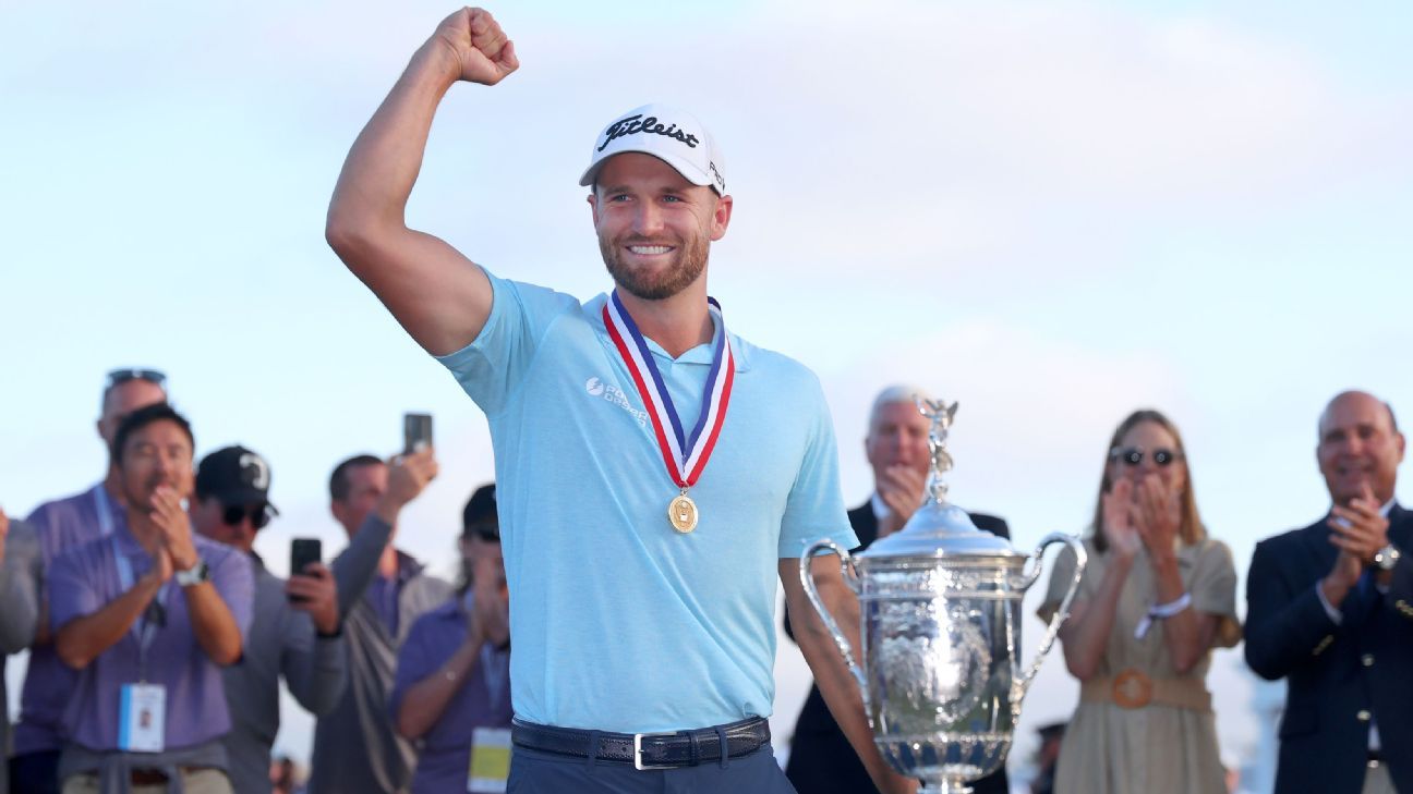 Featured image for Wyndham Clark Claims First Major Victory at U.S. Open