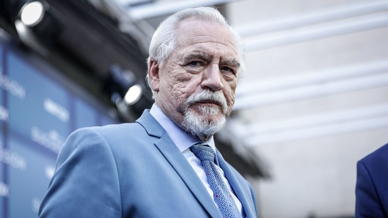 Featured image for Brian Cox expresses disappointment with Logan Roy's exit on 'Succession'.