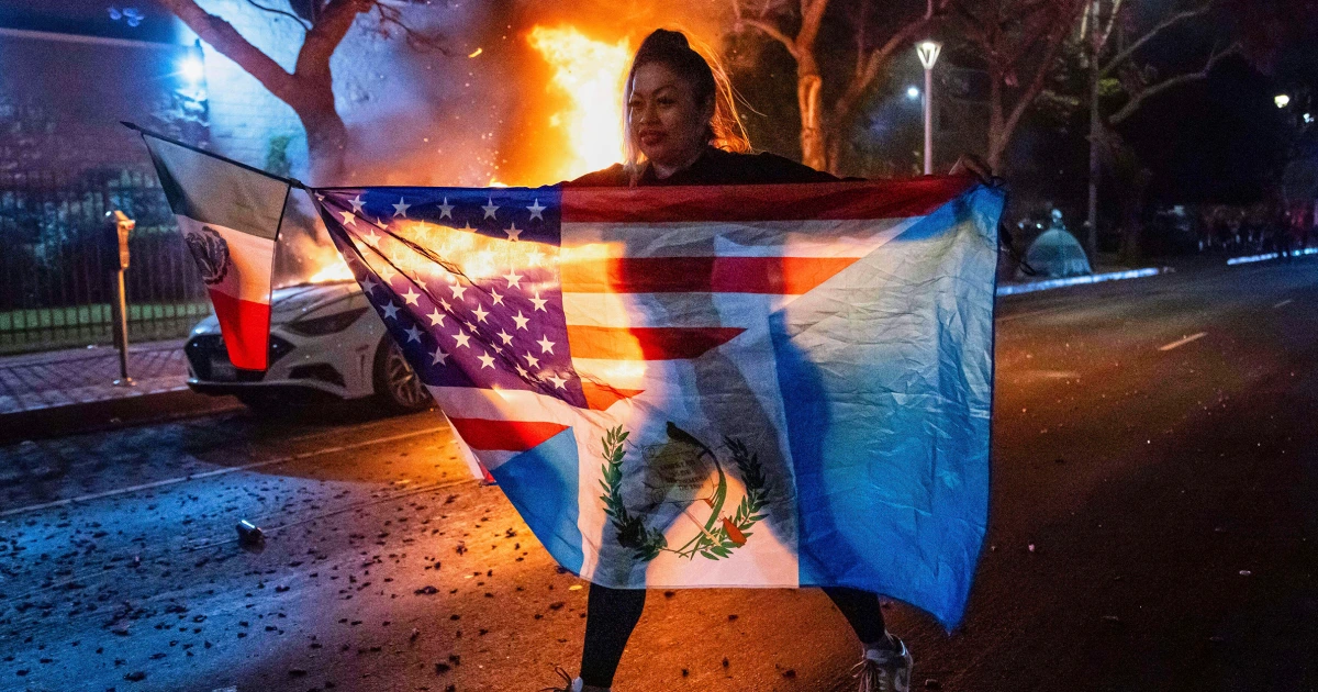 Featured image for Nationwide Anti-ICE Protests Escalate Amidst Political Tensions