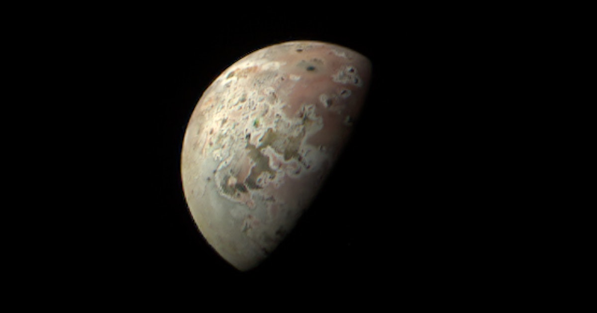 Jupiter's Moon Io Captured in Stunning NASA Images.