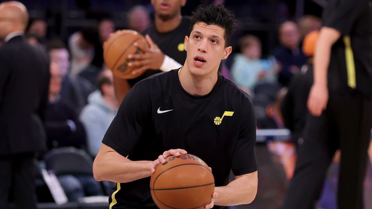 Featured image for "Utah Jazz Trade Simone Fontecchio to Detroit Pistons in NBA Deal"