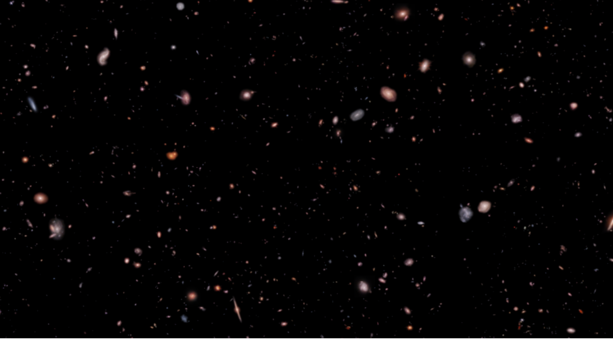 Featured image for "JWST's 3D Visualization Unveils 5,000 Galaxies in CEERS Survey"