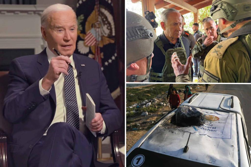 "Biden Urges Cease-Fire in Israel-Hamas Conflict, Criticizes Netanyahu's Approach"