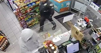 "Police Officer Foils Armed Robbery at West Covina 7-Eleven"