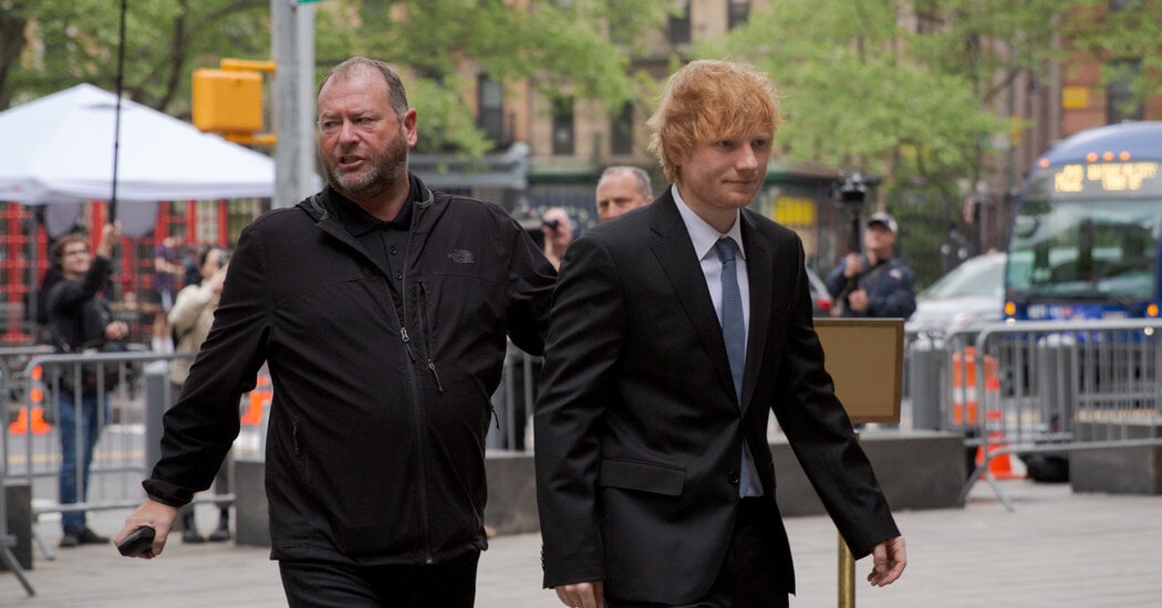 Ed Sheeran's Guitar Defends Him in Copyright Trial Case.