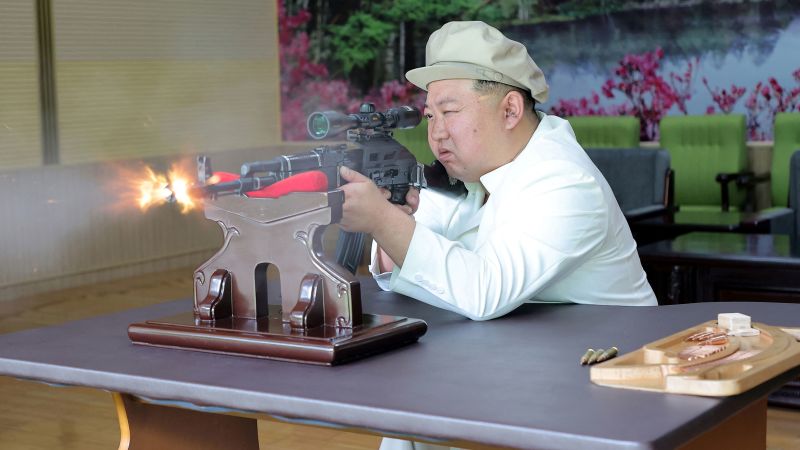 Kim Jong Un's Secretive Tour of North Korea's Arms Factories Revealed in Stunning Photos