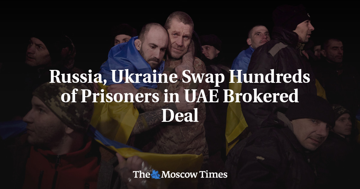 "Ukraine-Russia Conduct Largest POW Swap to Date Following UAE Mediation"