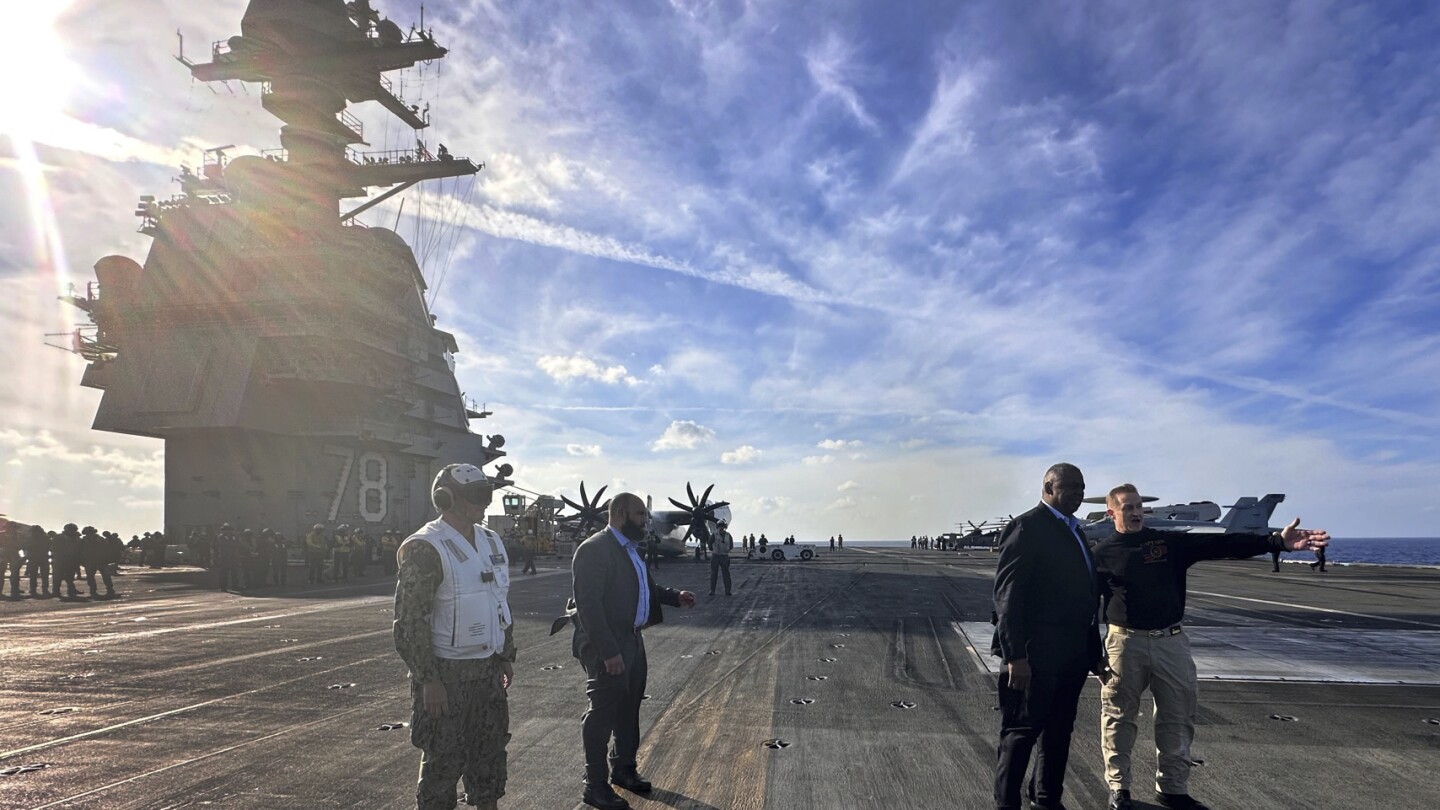 Featured image for "USS Gerald R. Ford Ends Extended Deployment with Mission to Protect Israel"