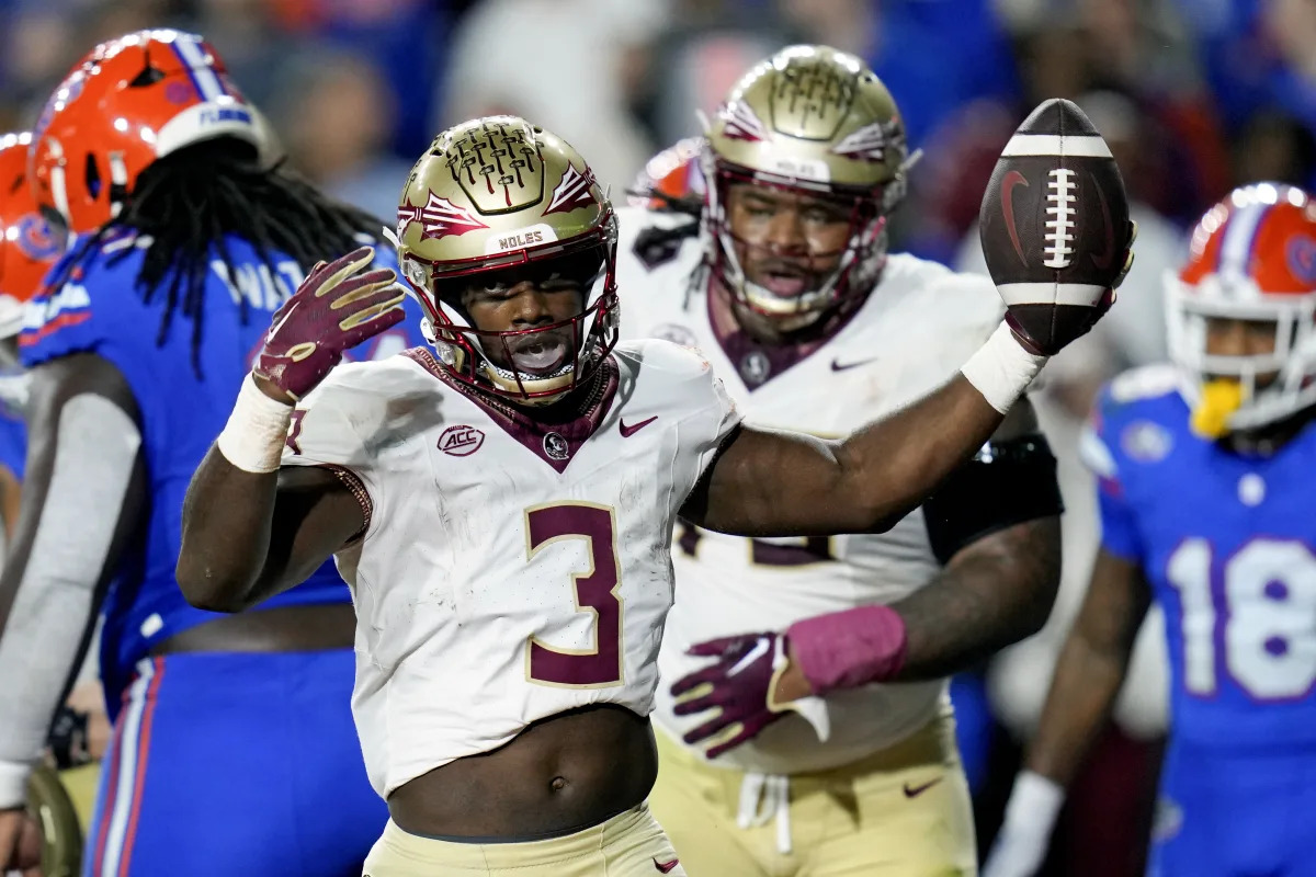 "Florida State Dominates Florida in ACC Football Showdown"