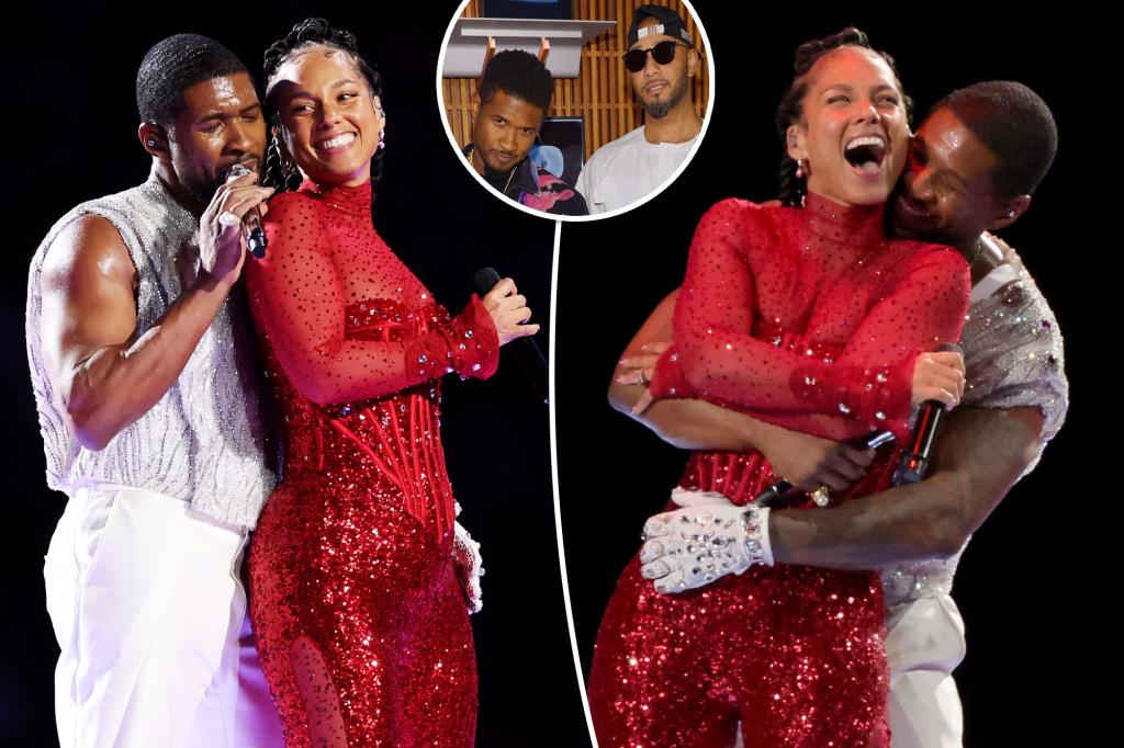 Featured image for Usher Addresses Controversy Surrounding Super Bowl Performance with Alicia Keys
