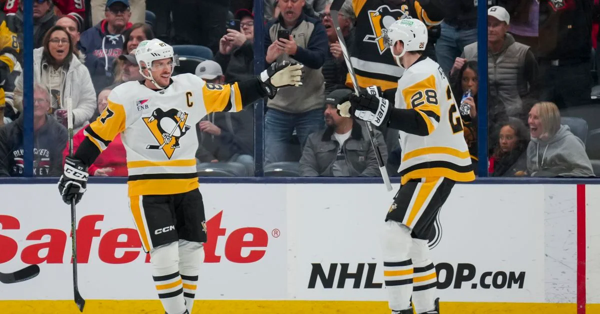 Crosby's Hat Trick Propels Penguins to Fifth Straight Win