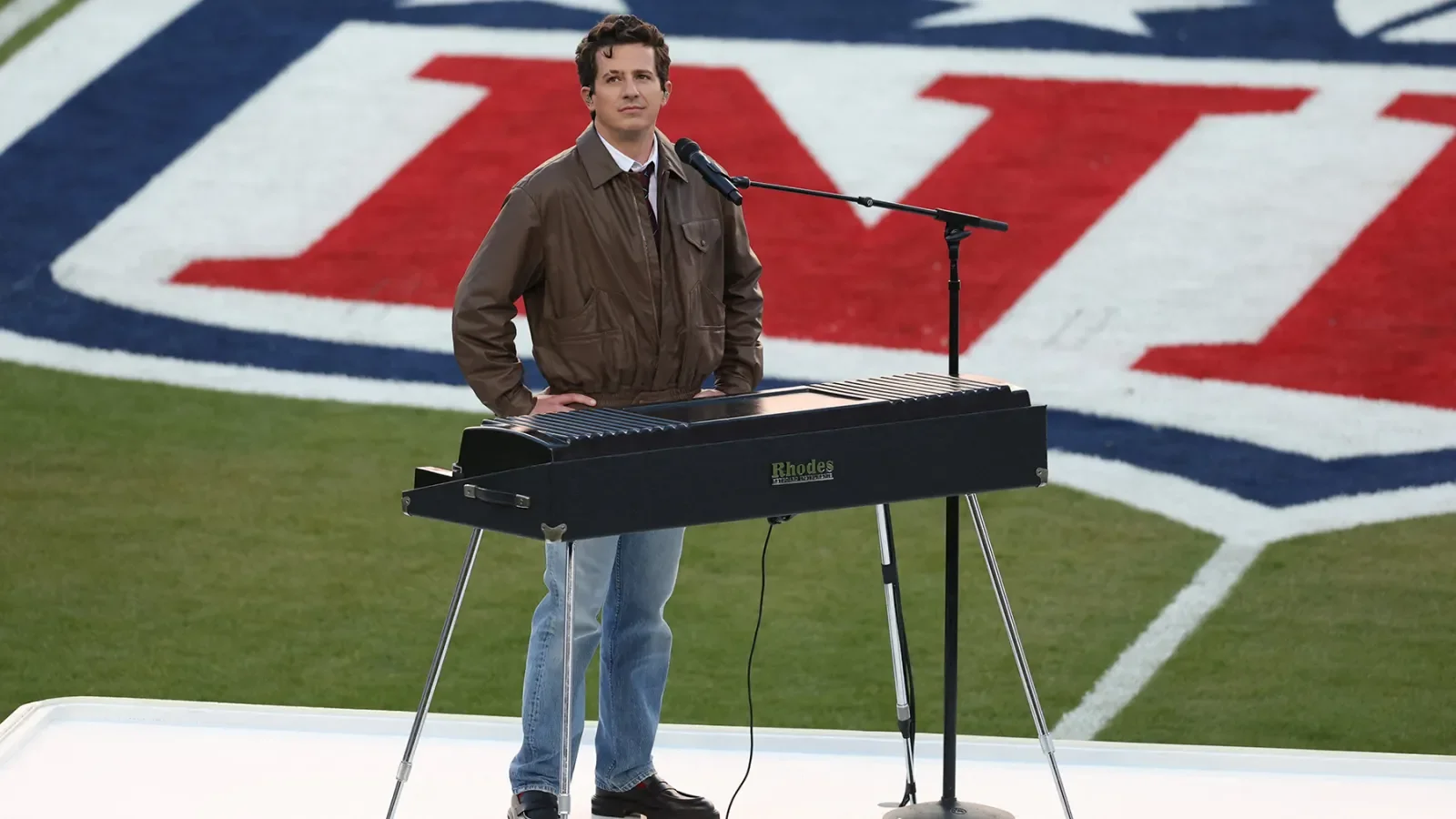 Puth Delivers a Choral National Anthem at Super Bowl LX