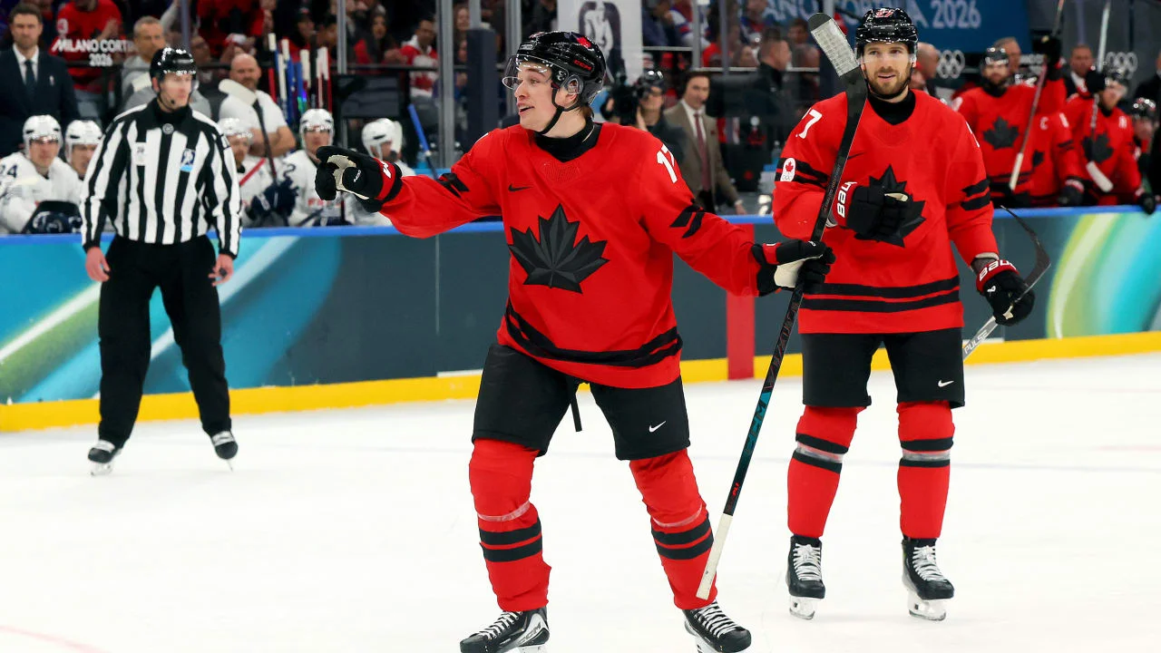 Celebrini Nets Historic Olympic Penalty Shot for Canada
