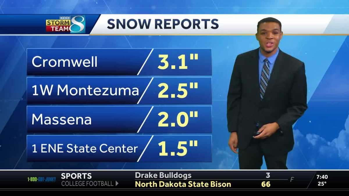 Winter Weather Wreaks Havoc in Iowa and Michigan
