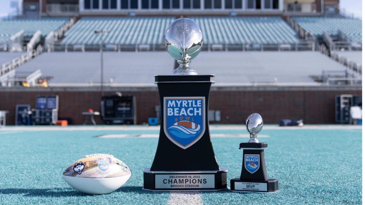 Featured image for "2023 Myrtle Beach Bowl: Georgia Southern vs. Ohio - Live Stream, Odds, Prediction & Picks"