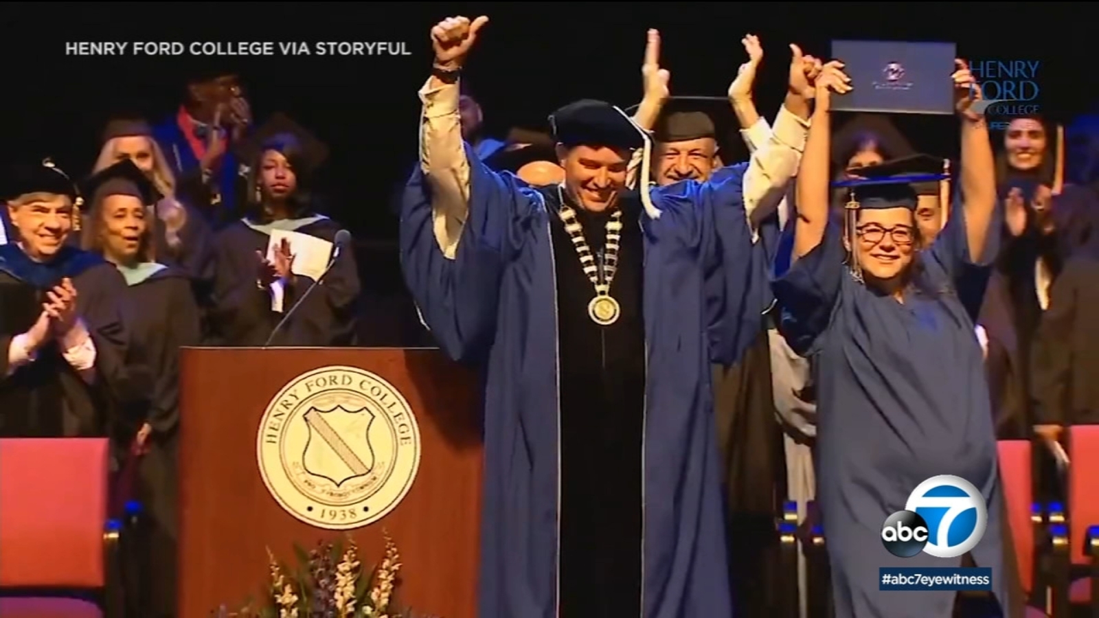 Michigan Woman Walks Graduation Stage While in Labor to Receive Diploma