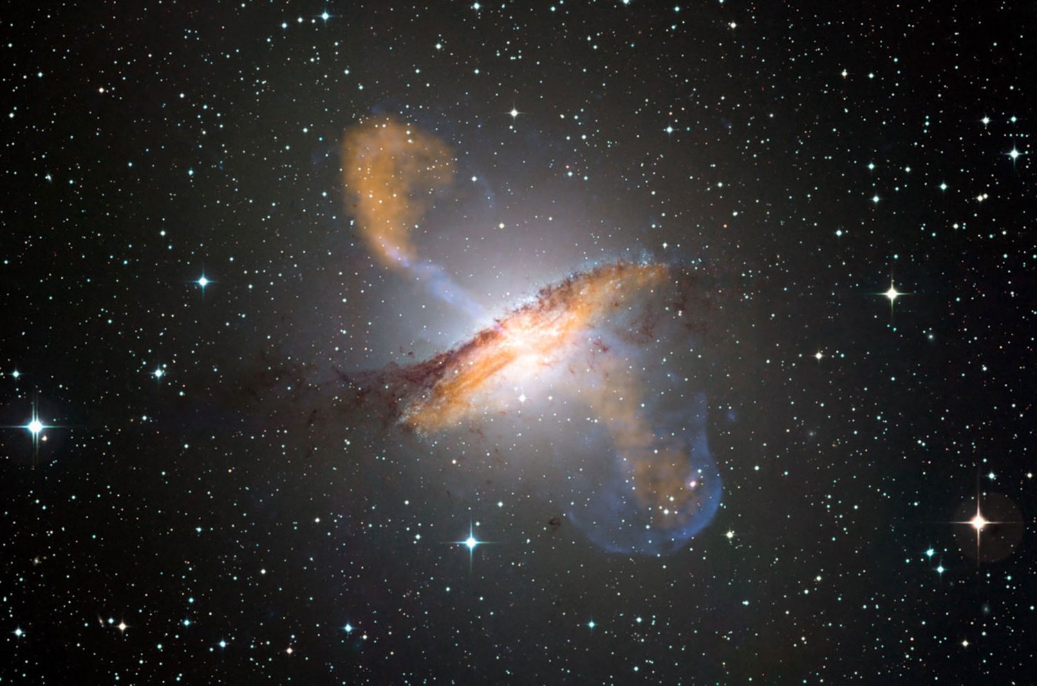Featured image for High Radio Emission Galaxies May Host Advanced Civilizations