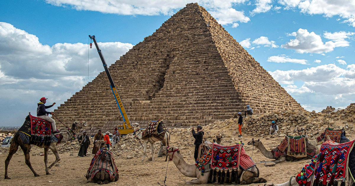 Featured image for "Egyptian Archaeologists Face Backlash Over Giza Pyramid Renovation Plans"