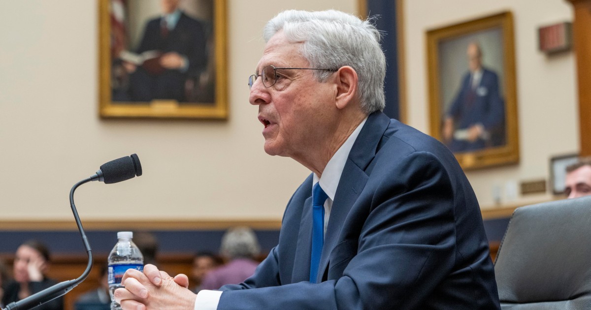Featured image for AG Garland Defends Justice System Amid GOP Attacks