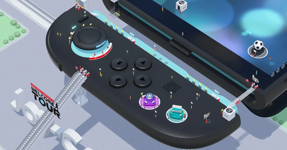 Featured image for Nintendo Switch 2 Welcome Tour Demo Showcases Mini Games and Tech