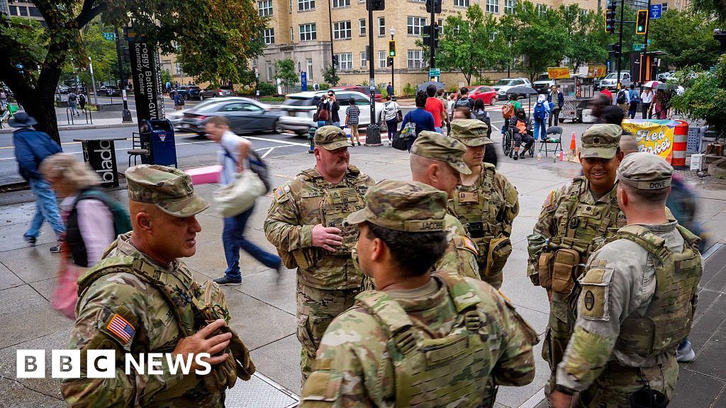 National Guard in D.C. to be armed amid crime crackdown