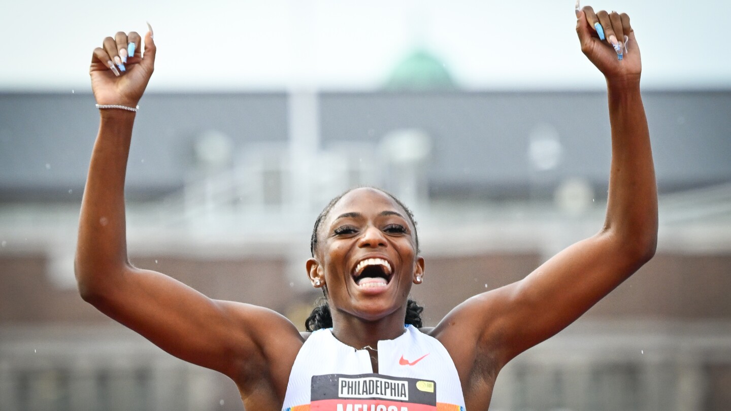 Featured image for Melissa Jefferson-Wooden Sets Historic 100m Record at Philadelphia Grand Slam