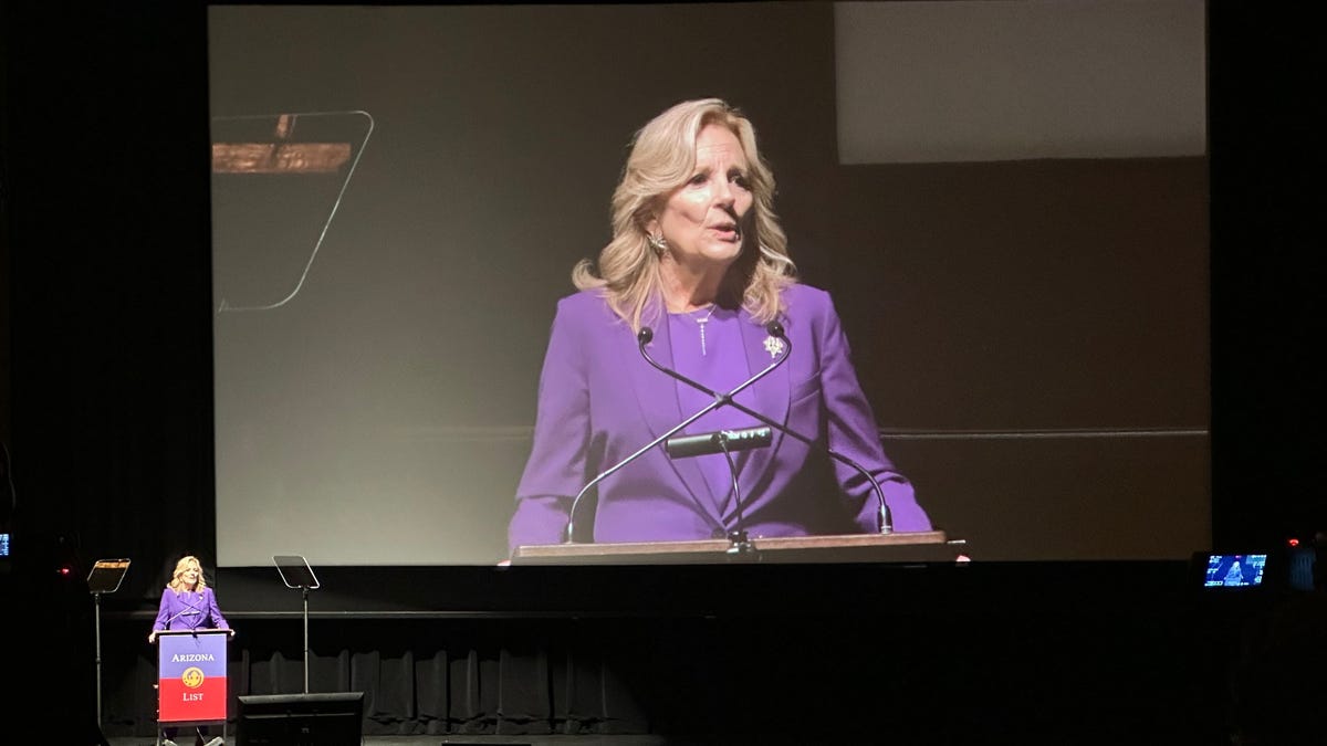 "Jill Biden Confronts Trump and Pro-Palestinian Protestors in Campaign Events"