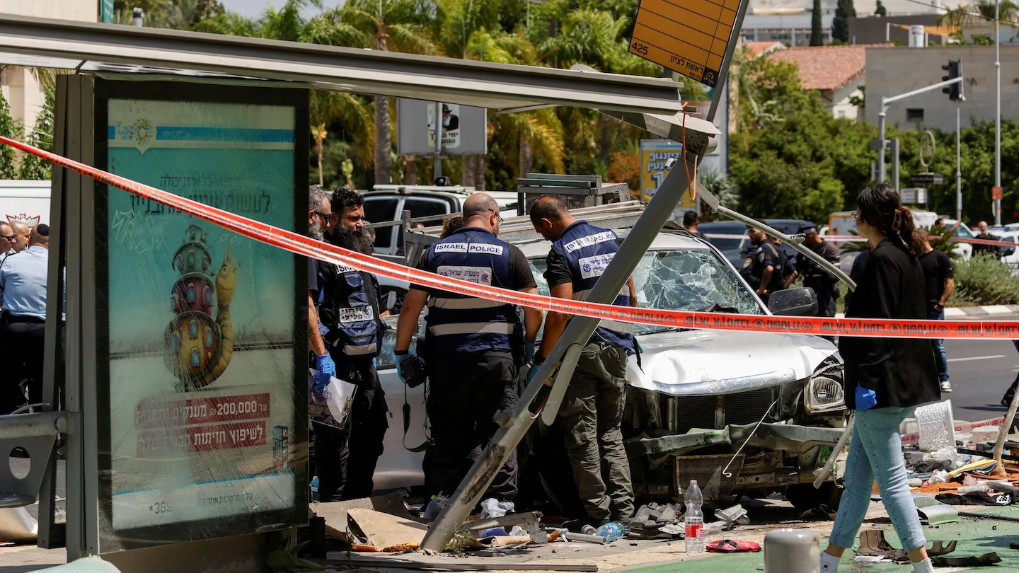 "Violence Escalates: Car Ramming in Tel Aviv Amid Ongoing Israeli Raid on Jenin"