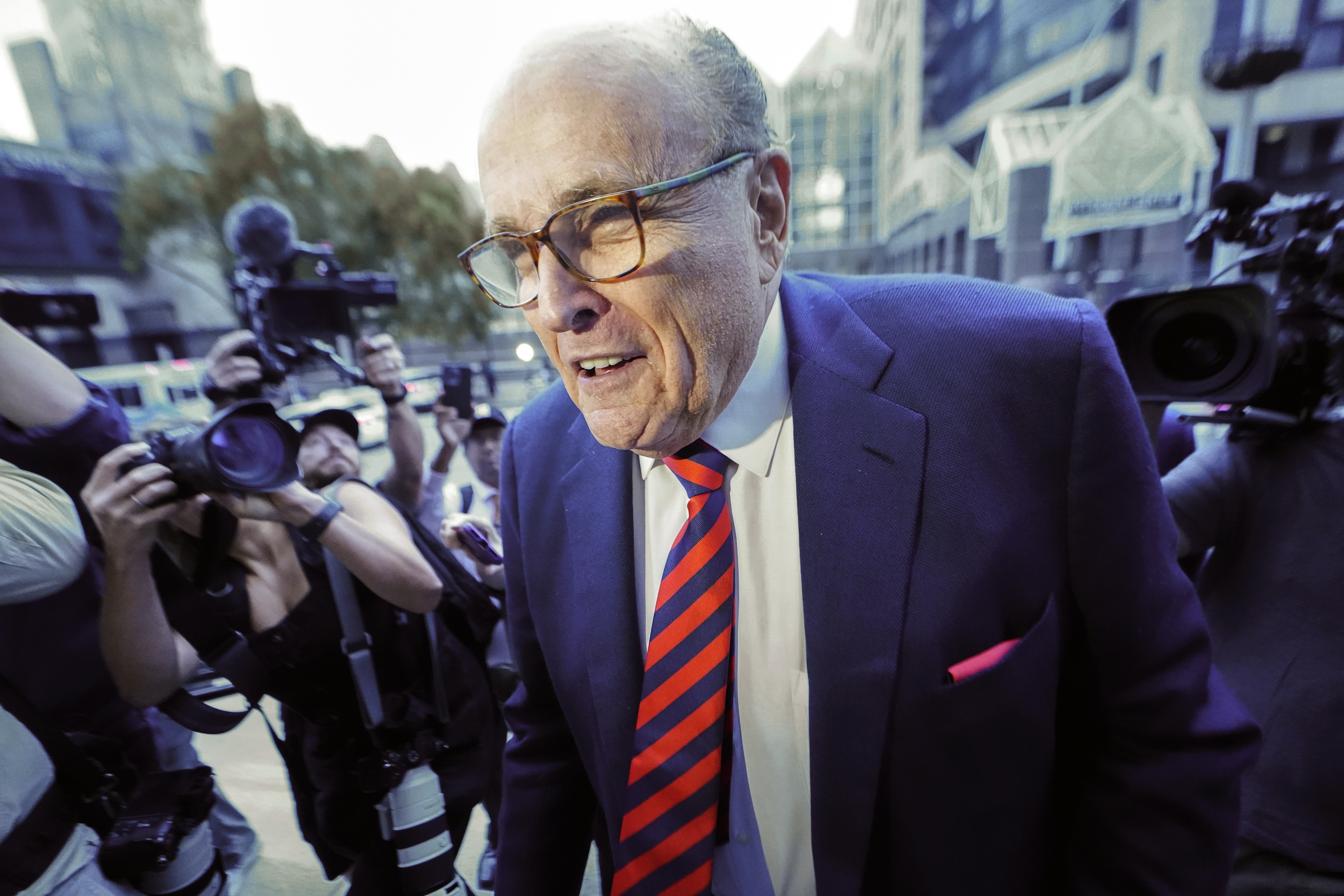 "Georgia Election Workers Accuse Giuliani of Withholding Crucial Evidence in Defamation Lawsuit"