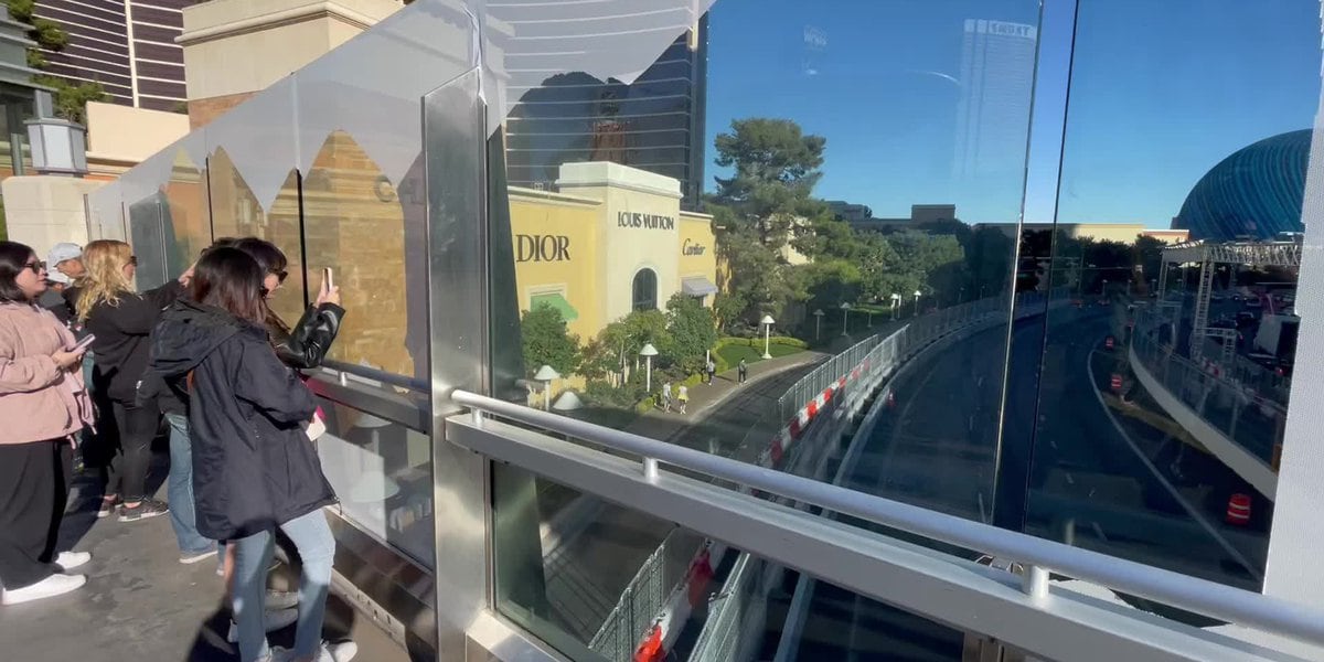 Featured image for Las Vegas Grand Prix: Construction Progress and Sphere Views Hindered