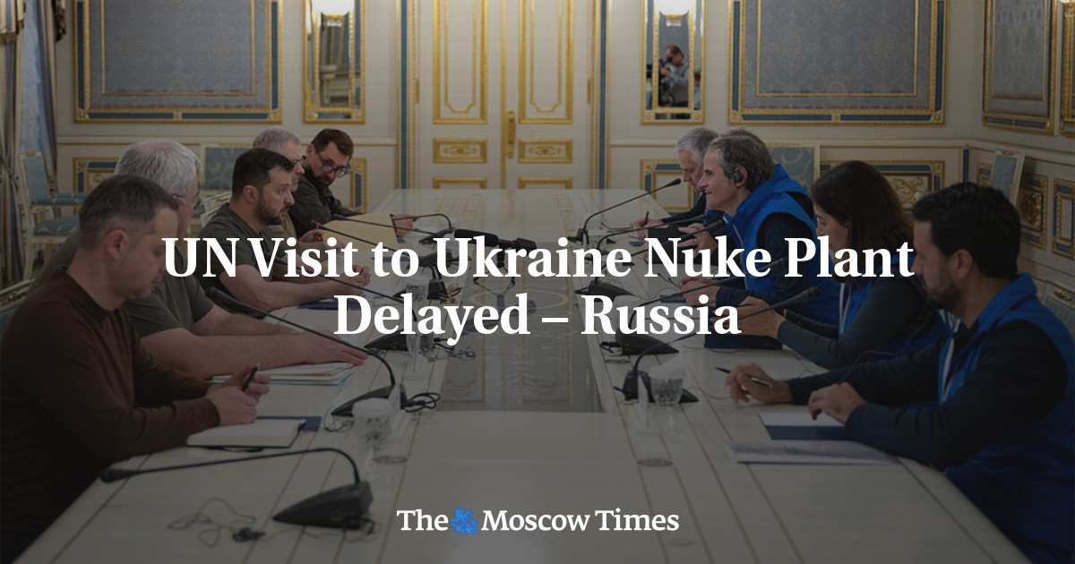 IAEA Chief Visits Threatened Ukraine Nuclear Plant Amid Delay and Serious Situation.