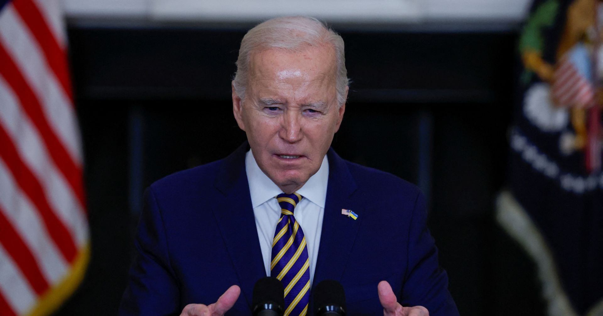 "GOP's Border Bill Blunder: Biden Blames Trump for Bipartisan Failure"