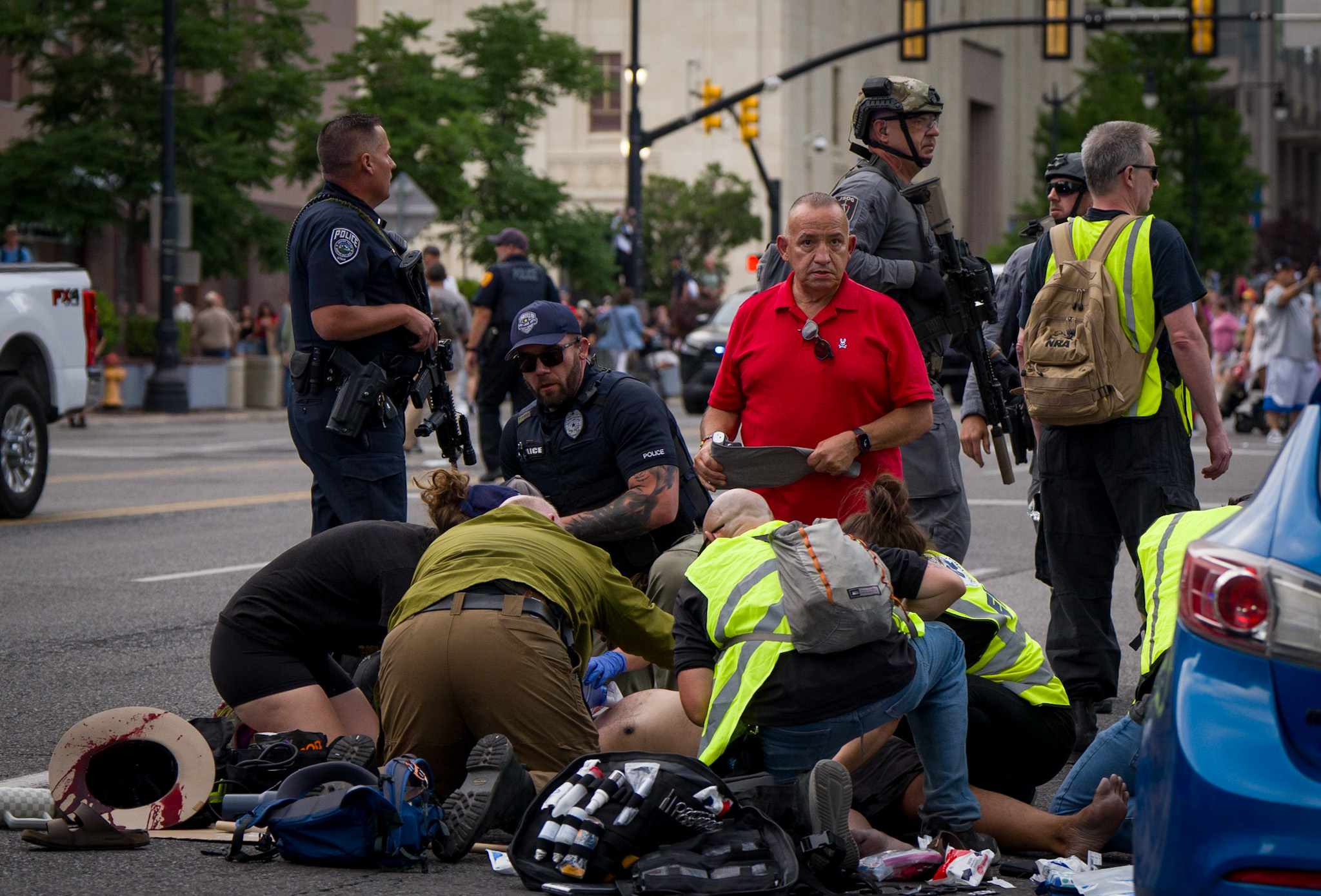 Shots Fired at Salt Lake City 'No Kings' Protest, One Critically Injured