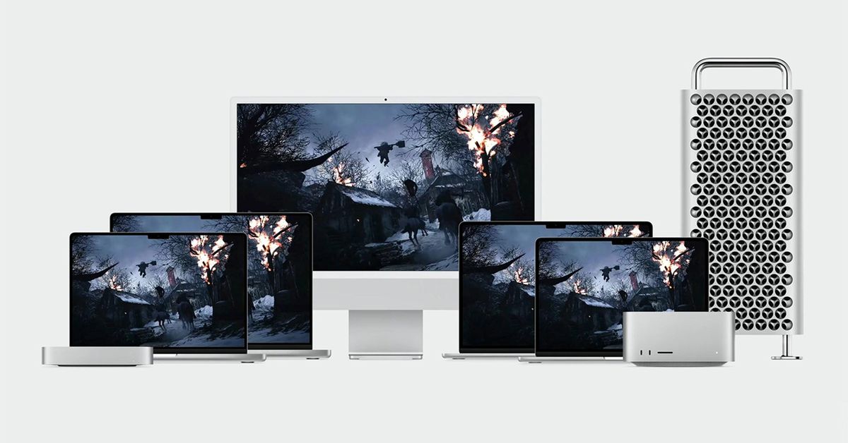 Featured image for "macOS Sonoma enables Windows game compatibility on Macs"