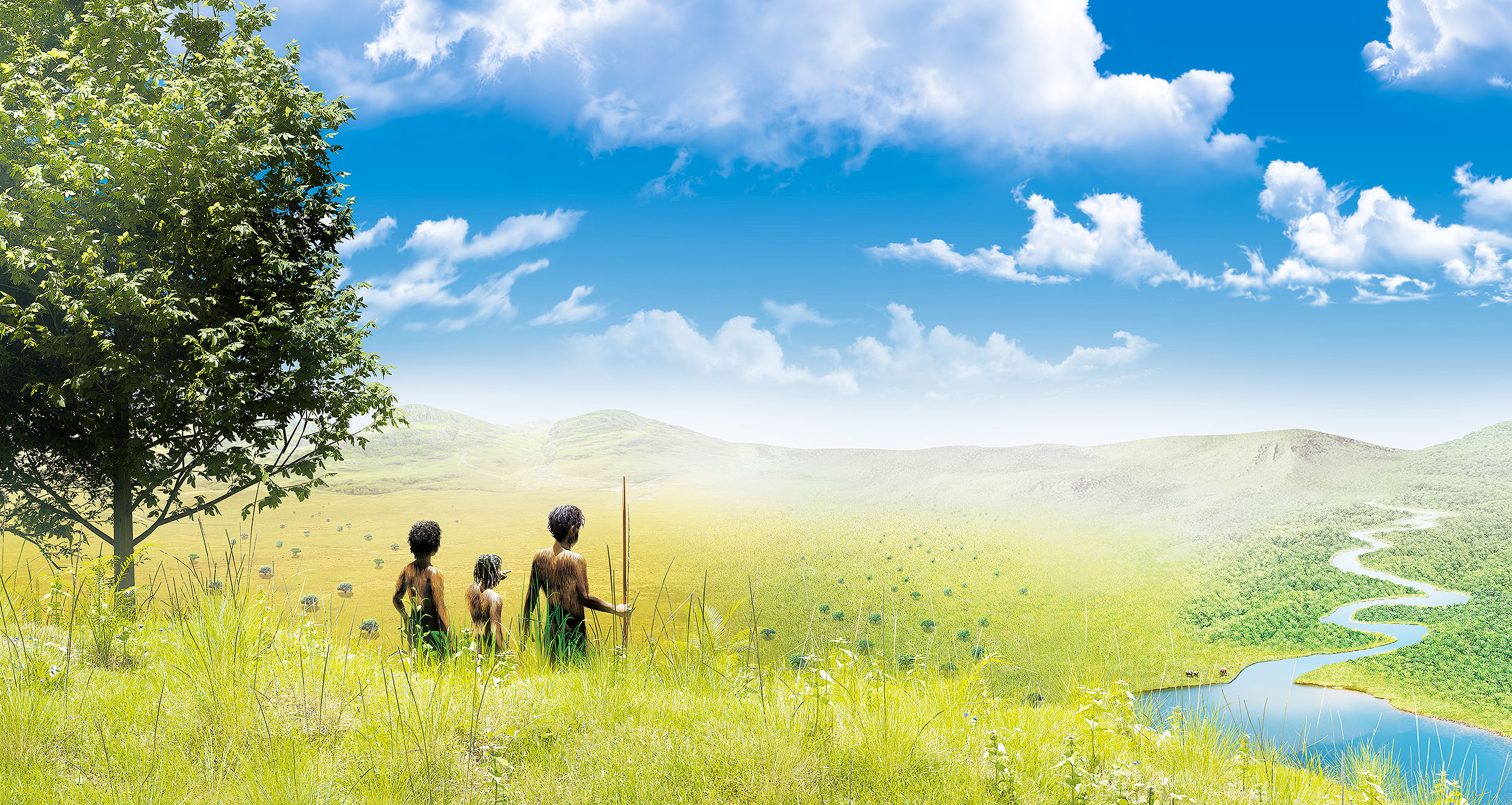 Ancient Humans Favored Diverse Ecosystems in Mosaic Landscapes