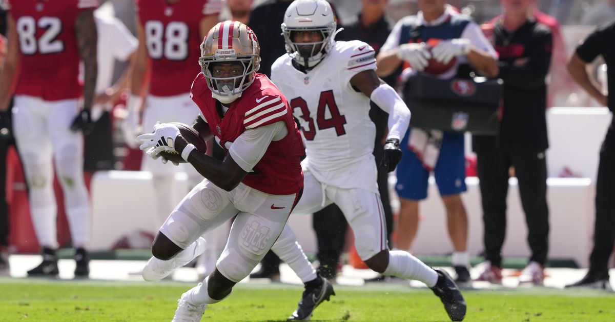 Featured image for 49ers' Aiyuk Recovers Well Amid Cautious Minicamp Approach