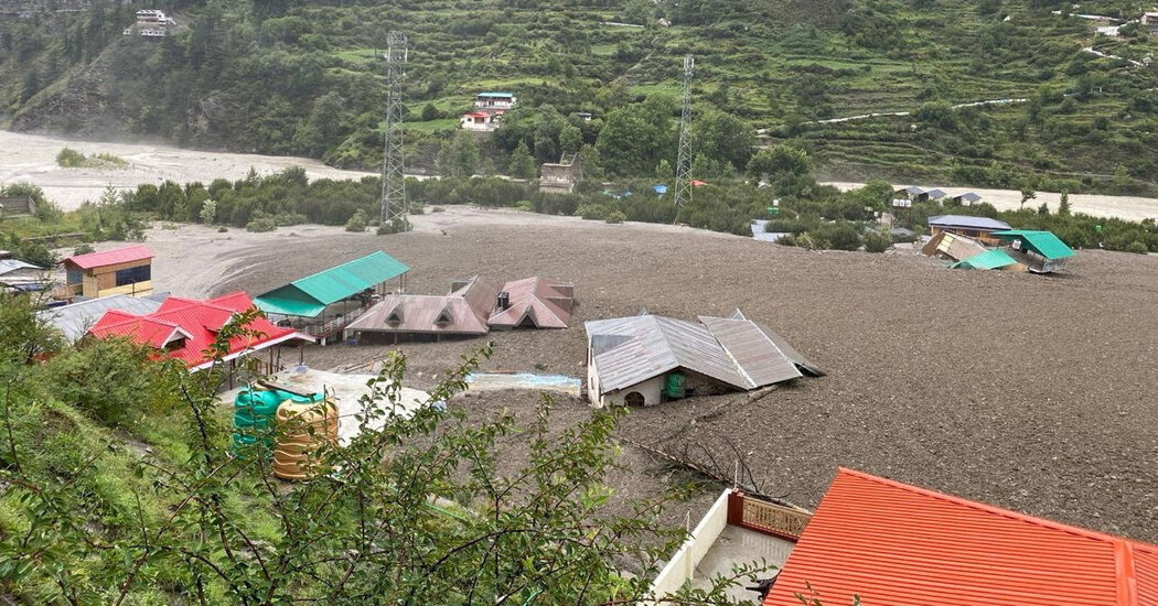 Featured image for Devastating Flash Floods and Landslides Strike Indian Himalayas, Causing Multiple Deaths and Disappearances
