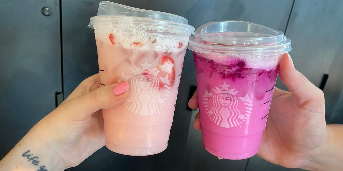Featured image for Starbucks Angers Loyalists with $1 Charge for 'No Water' Refreshers