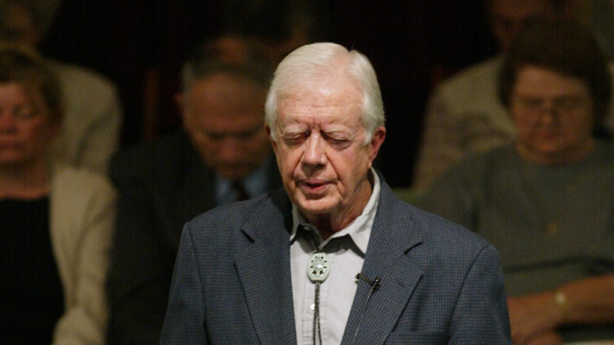 Featured image for "Jimmy Carter Celebrates One Year in Home Hospice Care"