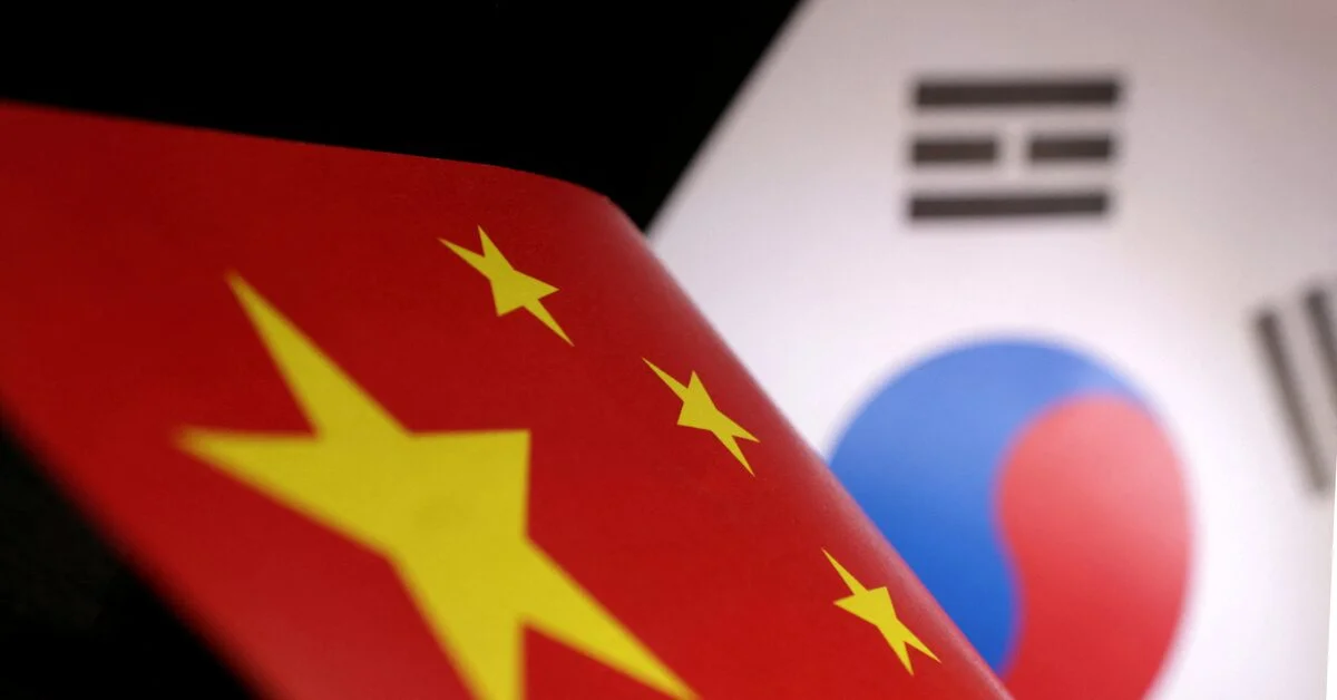 Chinese state media slams South Korean protest letter.