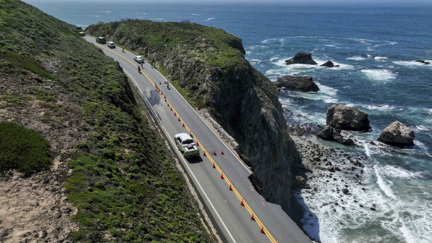 Featured image for "Evacuation Urged as Storms Close Scenic Highway 1 Near Big Sur Again"