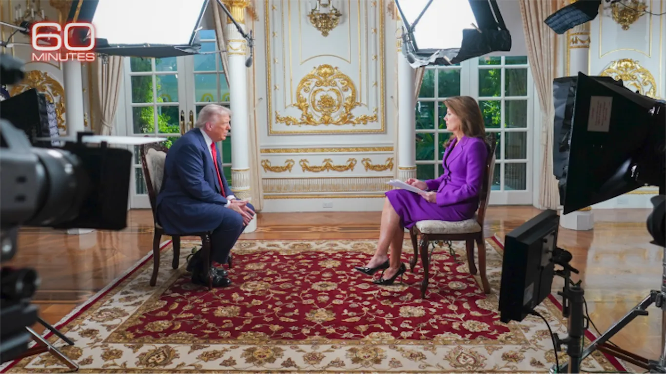 Featured image for Controversy Surrounds Trump's '60 Minutes' Interview and Its Coverage