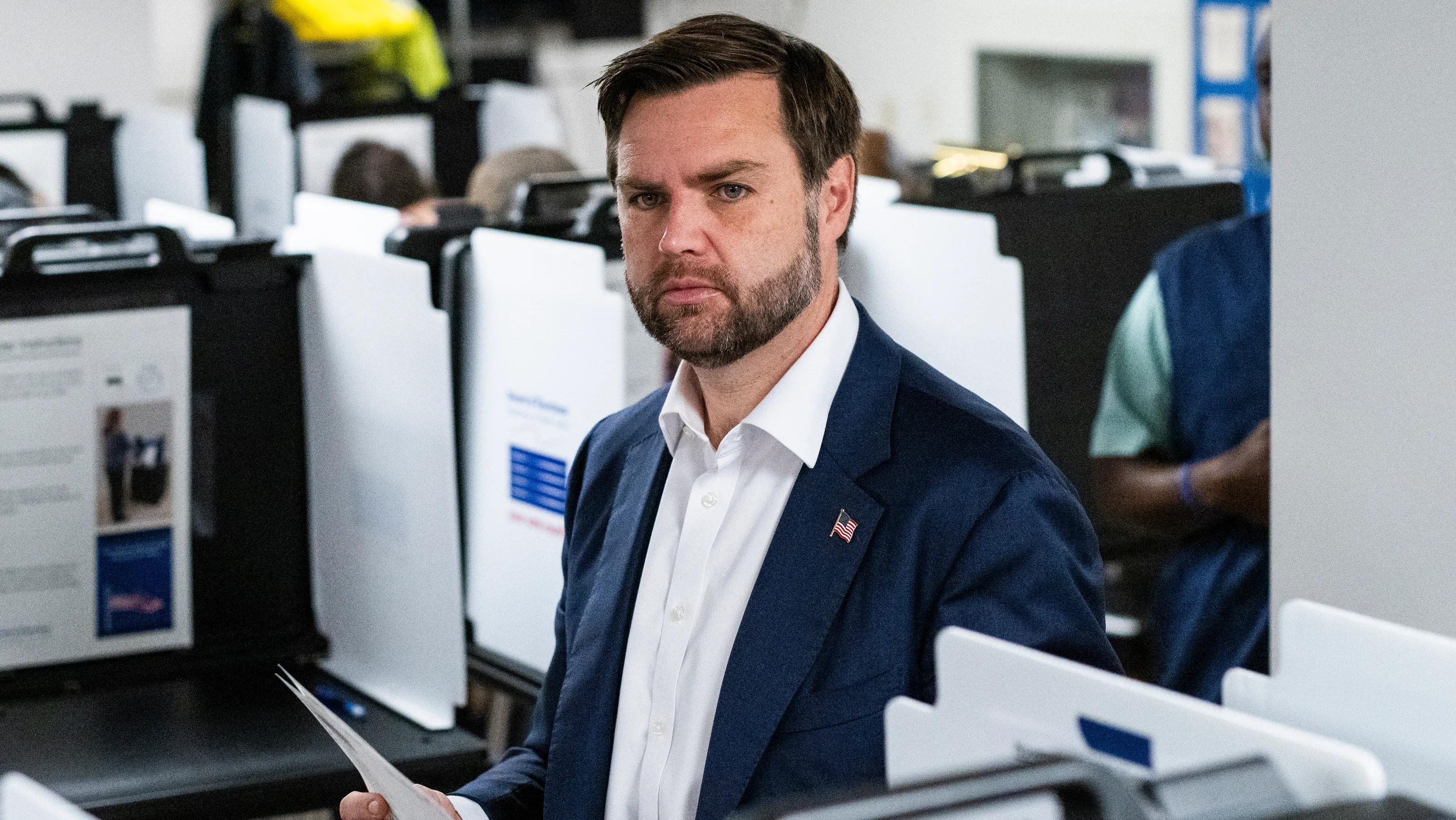 JD Vance Votes in Cincinnati, Urges Supporters to Finish Strong